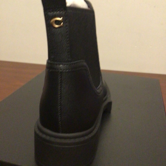 COACH LENORA LEATHER BOOTI SZ5 NIB - Picture 5 of 7